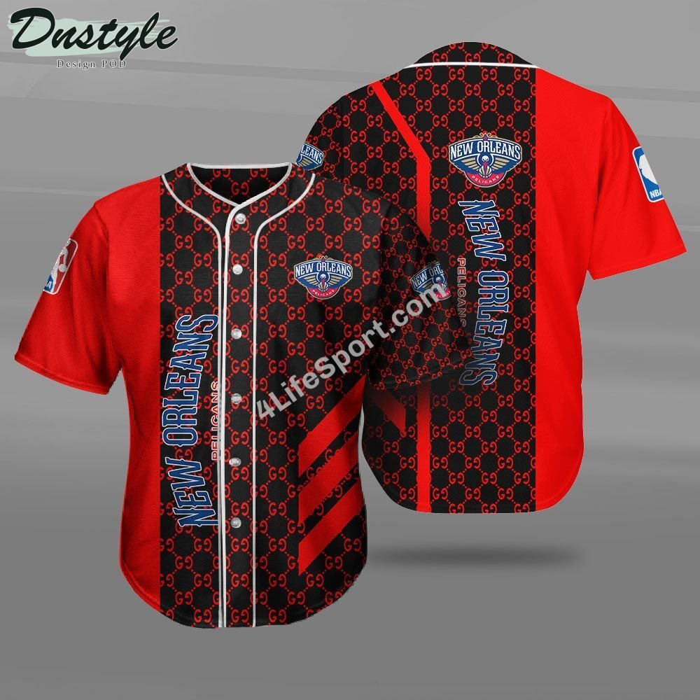 New Orleans Pelicans Gucci Baseball Jersey