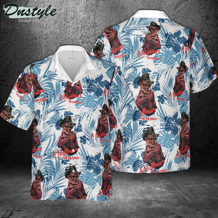 Freddy Krueger A Nightmare on Elm Street Tropical Hawaii Shirt