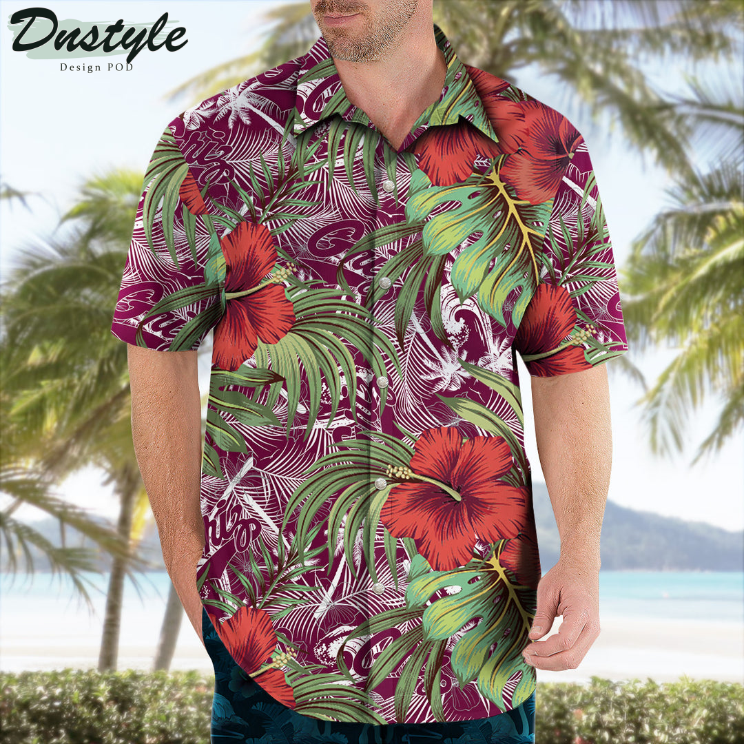 Montana Grizzlies Hibiscus Tropical Hawaii Shirt