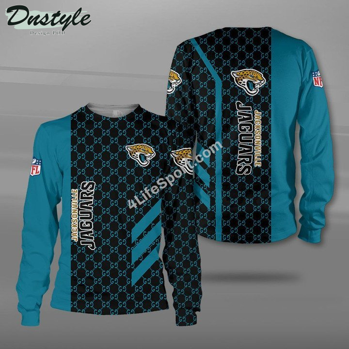 Jacksonville Jaguars Gucci 3d Printed Hoodie Tshirt