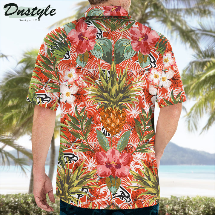 Utpb Falcons Pineapple Tropical Hawaiian Shirt