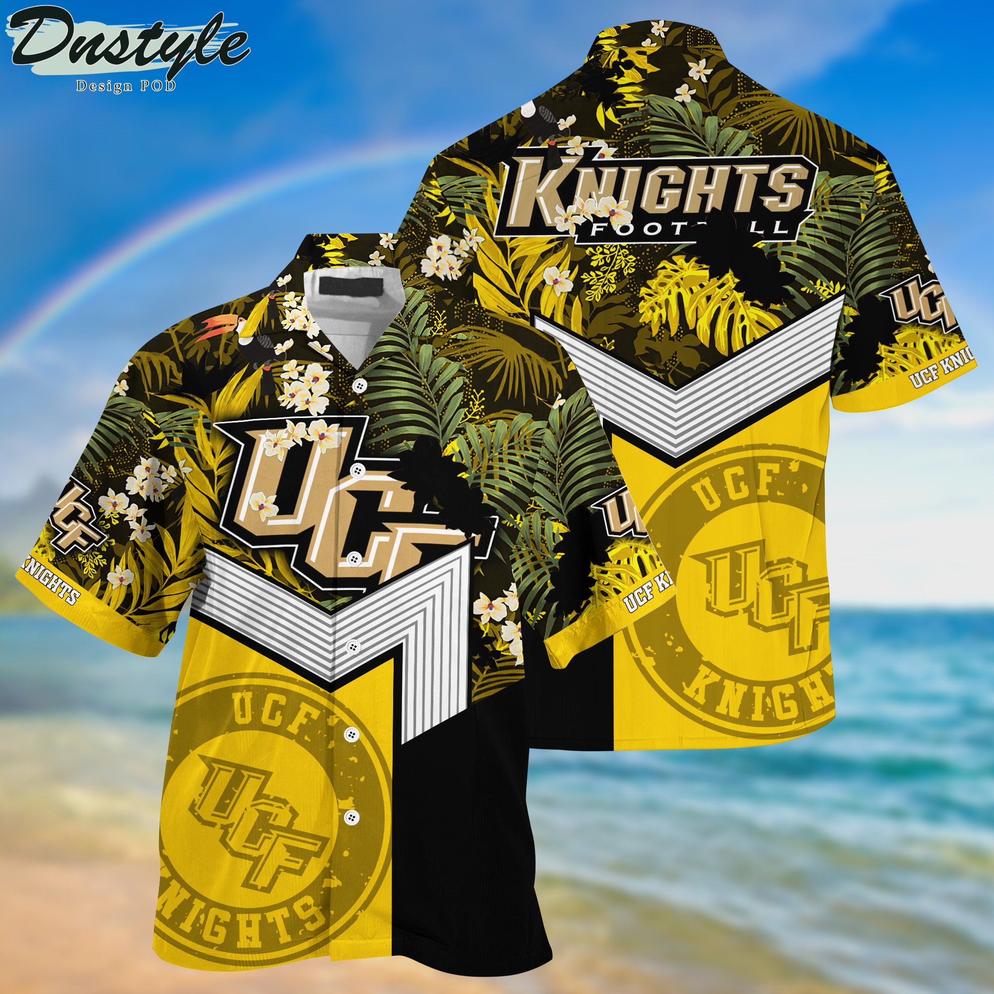 UCF Knights Hawaii Shirt And Shorts New Collection