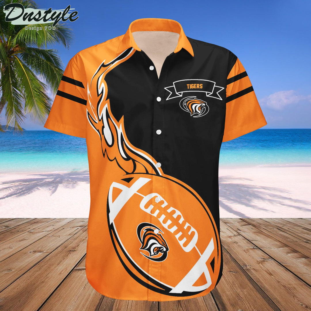 NCAA Pacific Tigers Flame Ball Hawaii Shirt