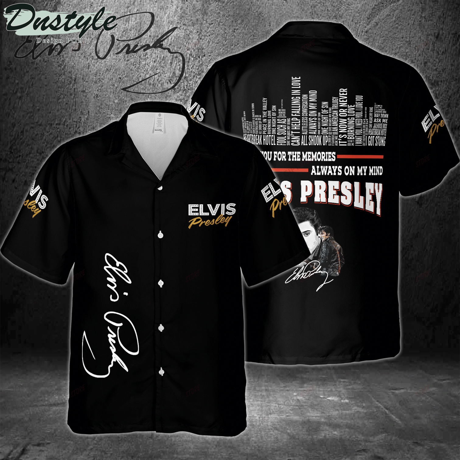 Elvis Presley Hawaiian Shirt Ver 5