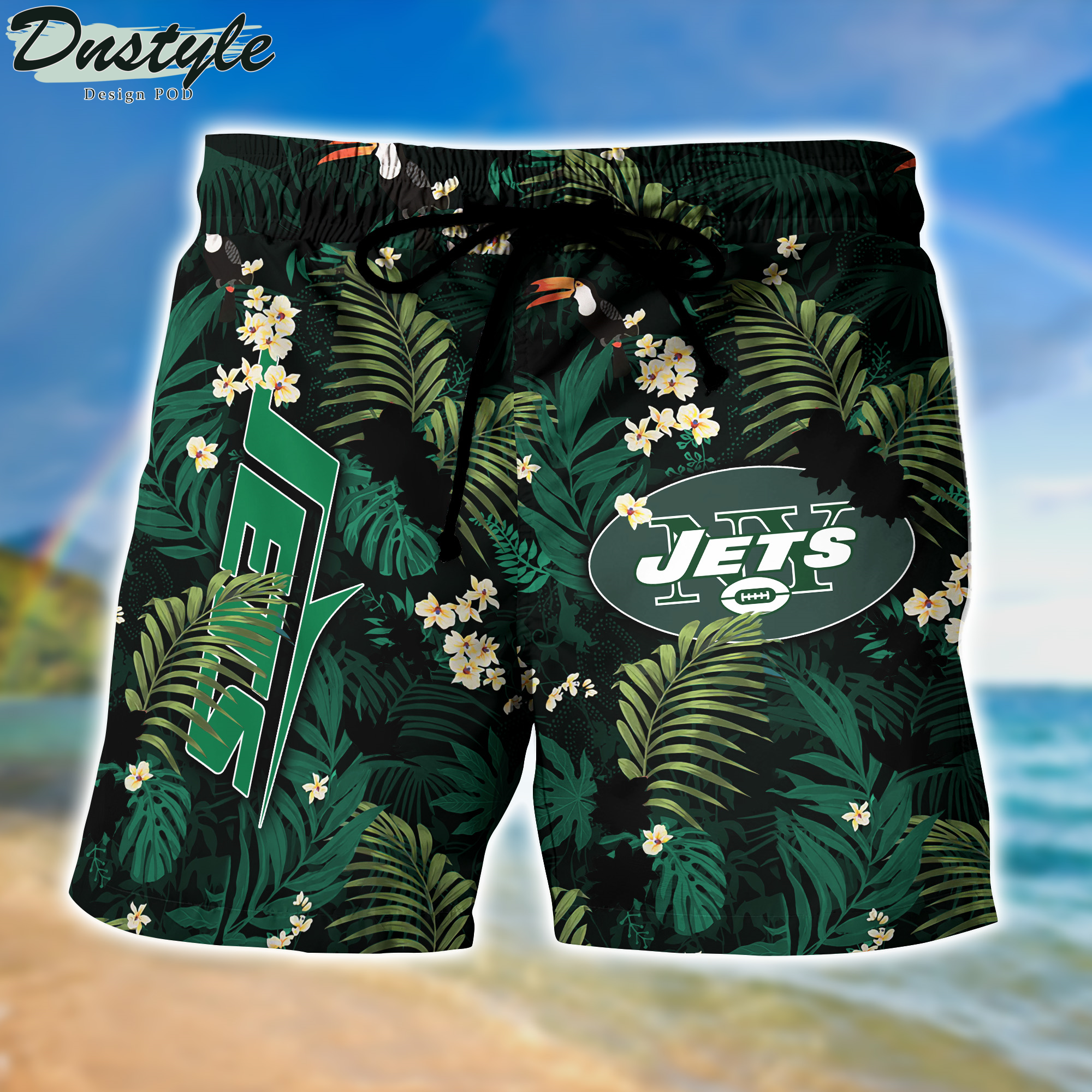 New York Jets Hawaii Shirt And Shorts New Collection