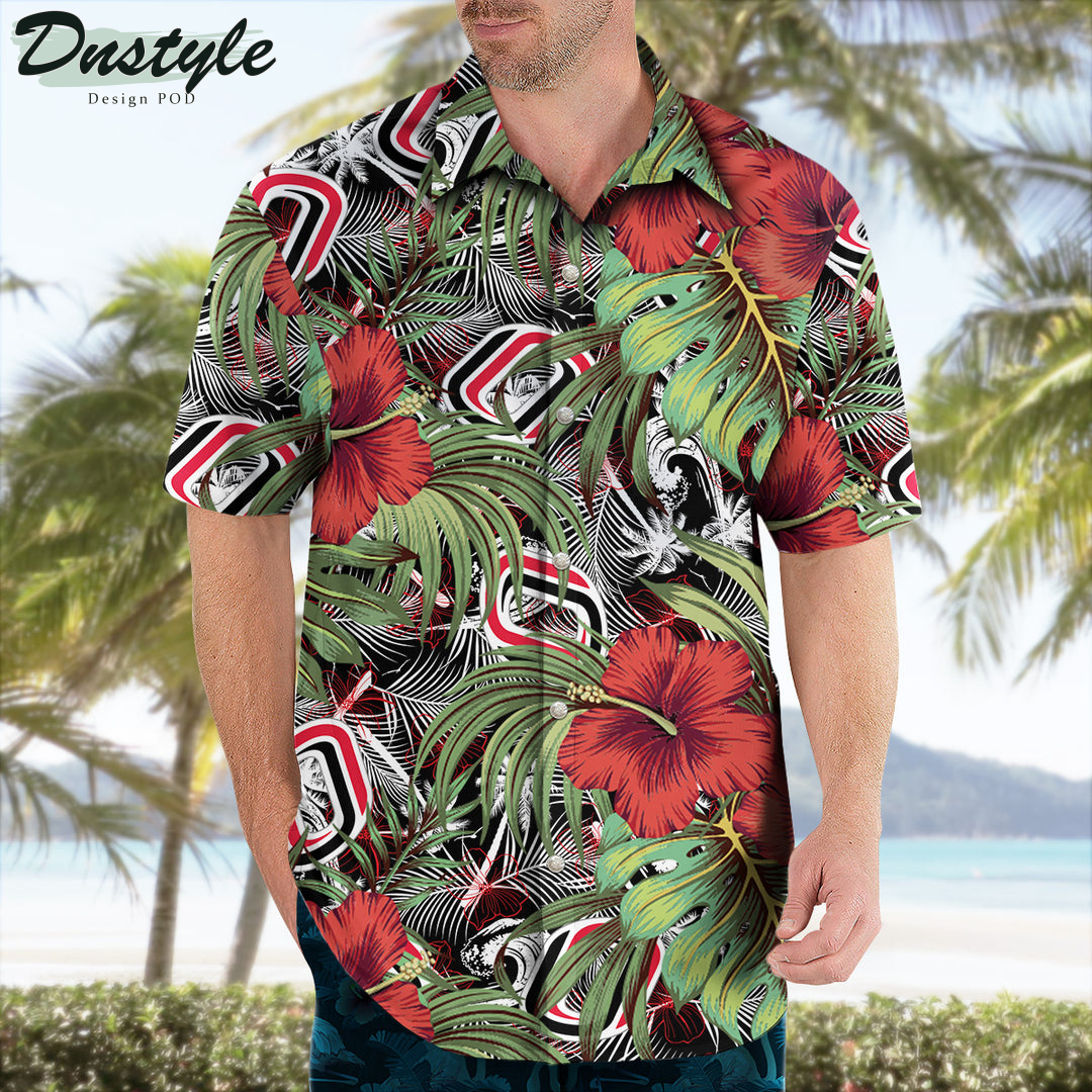 Omaha Mavericks Hibiscus Tropical Hawaii Shirt