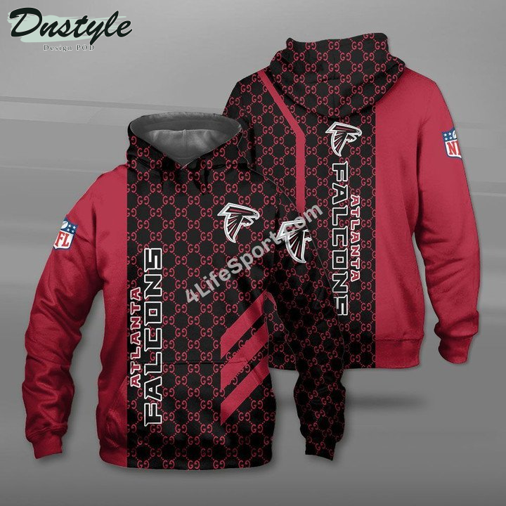 Atlanta Falcons Gucci 3d Printed Hoodie Tshirt