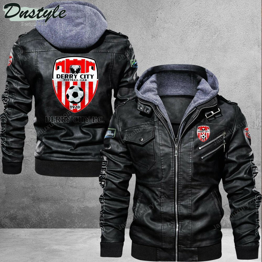 Derry City F.C Leather Jacket