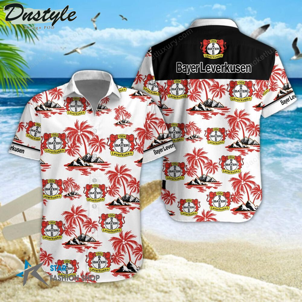 Bayer 04 Leverkusen Hawaiian Shirt Beach Short