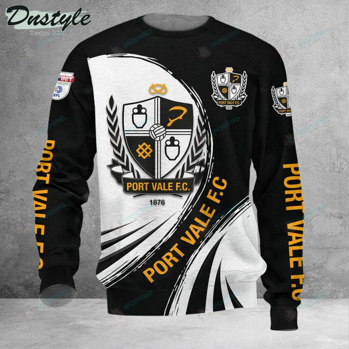 Port Vale 3d Print Hoodie Tshirt