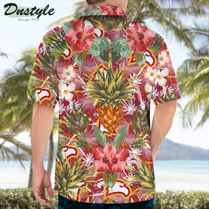 Winthrop Eagles Pineapple Tropical Hawaiian Shirt