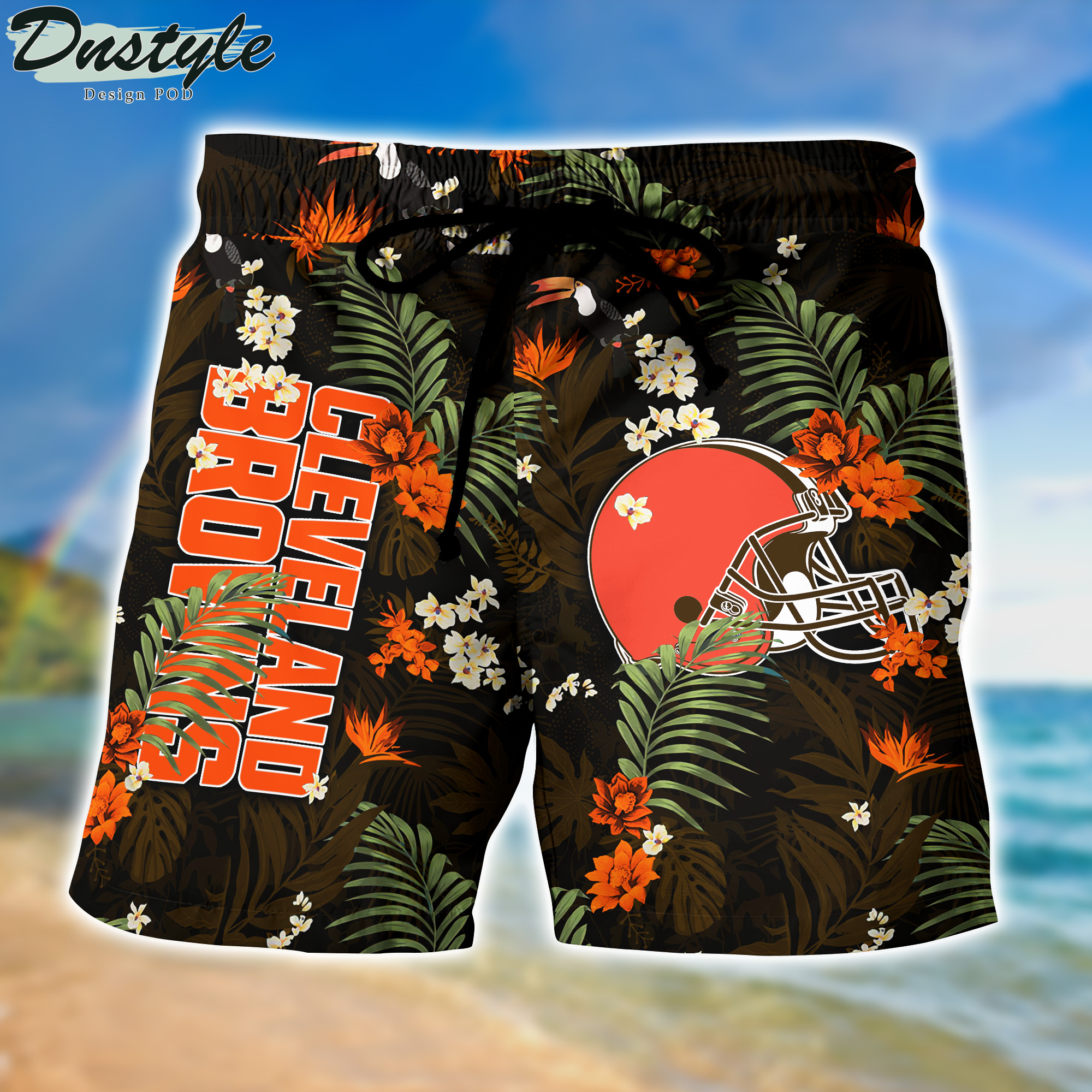 Cleveland Browns Hawaii Shirt And Shorts New Collection