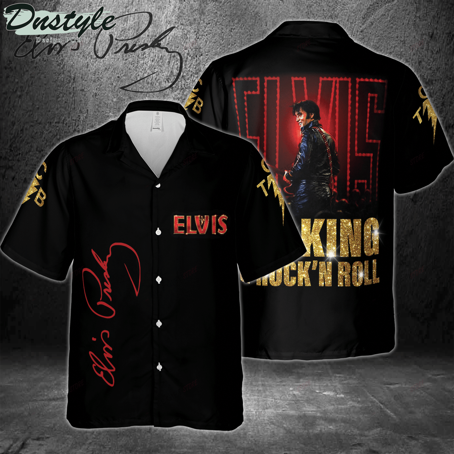 Elvis Presley Hawaiian Shirt Ver 3
