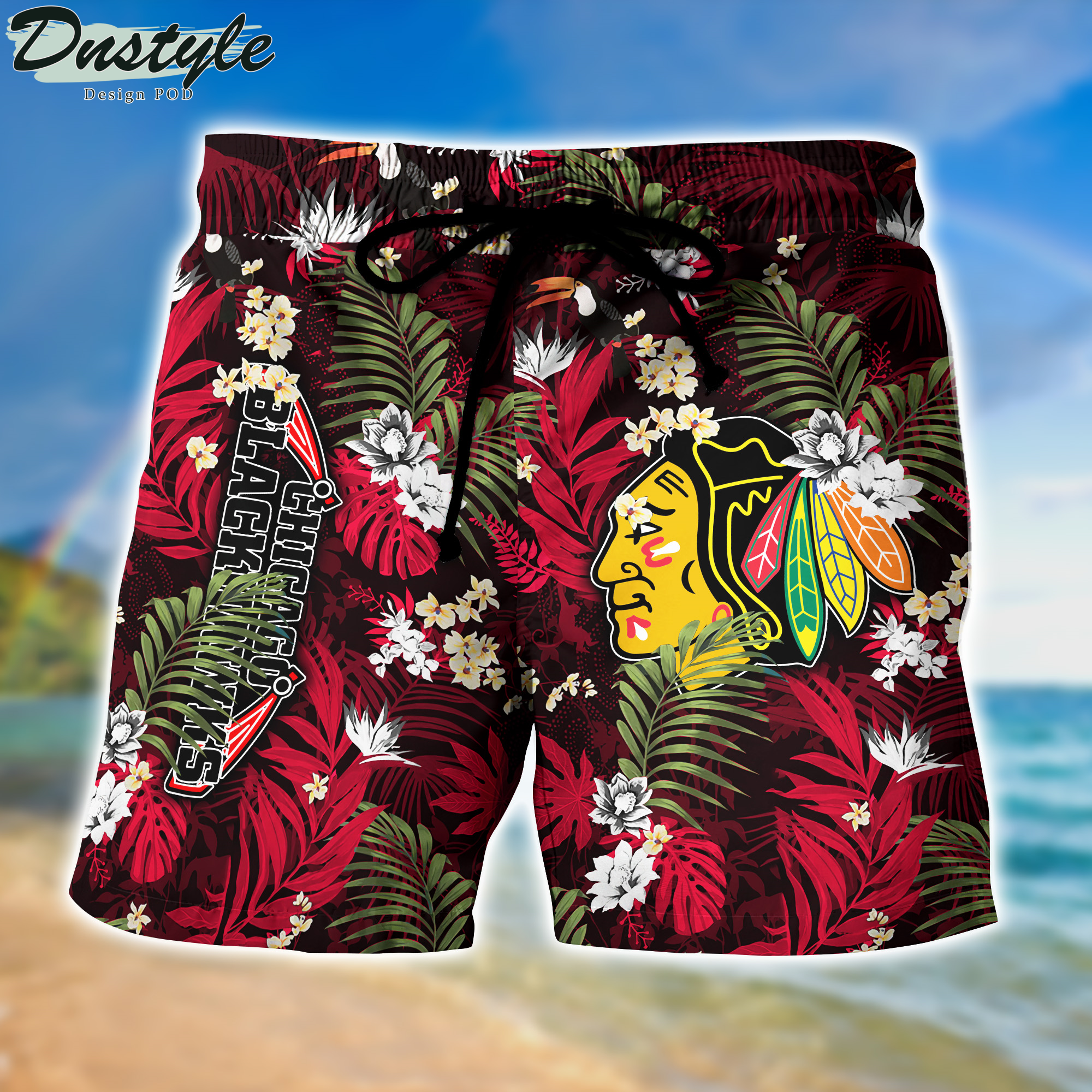 Chicago Blackhawks Hawaii Shirt And Shorts New Collection
