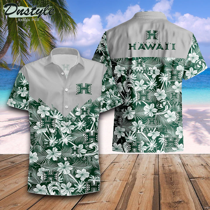 Hawaii Rainbow Warriors NCAA Hawaiian Shirt