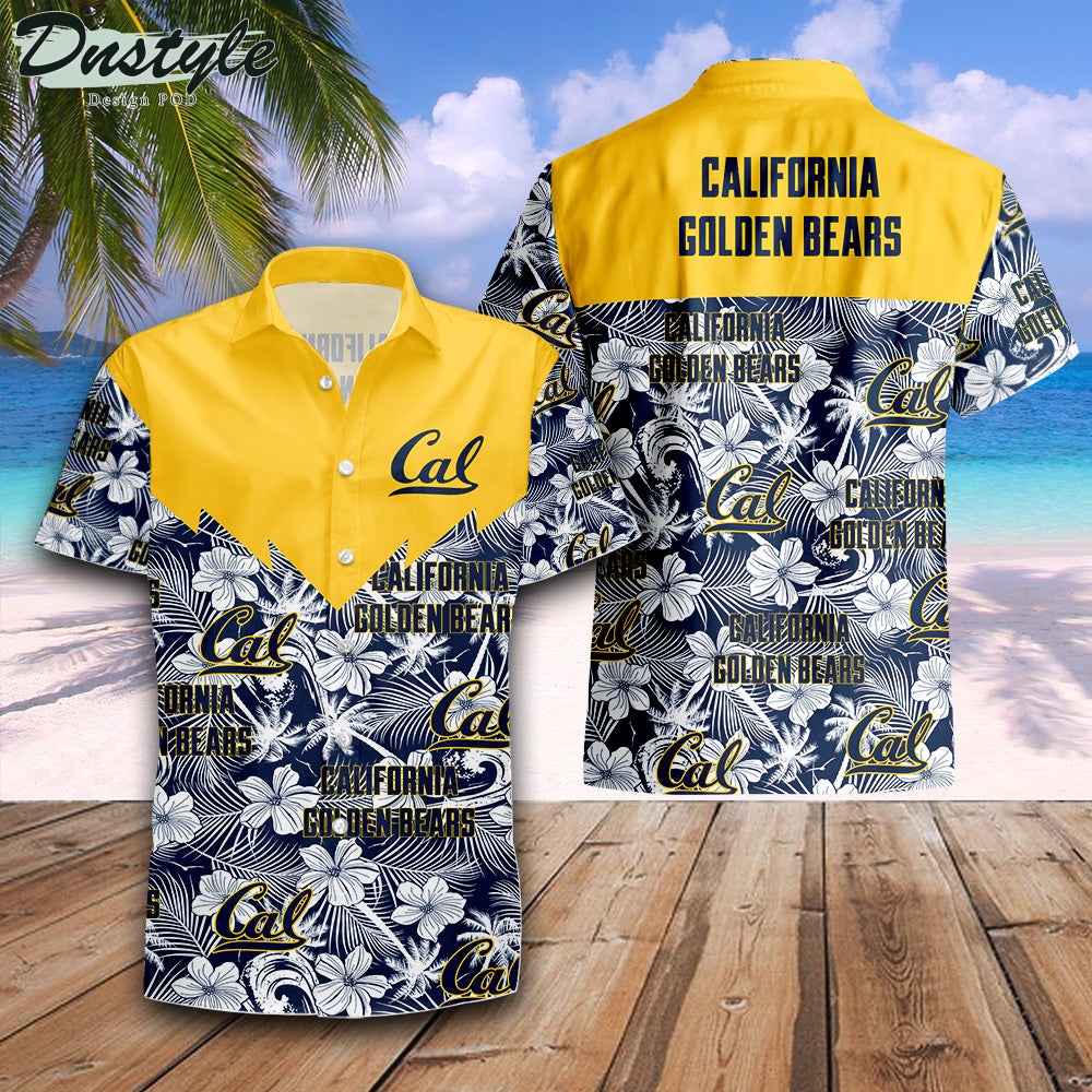 California Golden Bears Tropical Seamless NCAA Hawaii Shirt