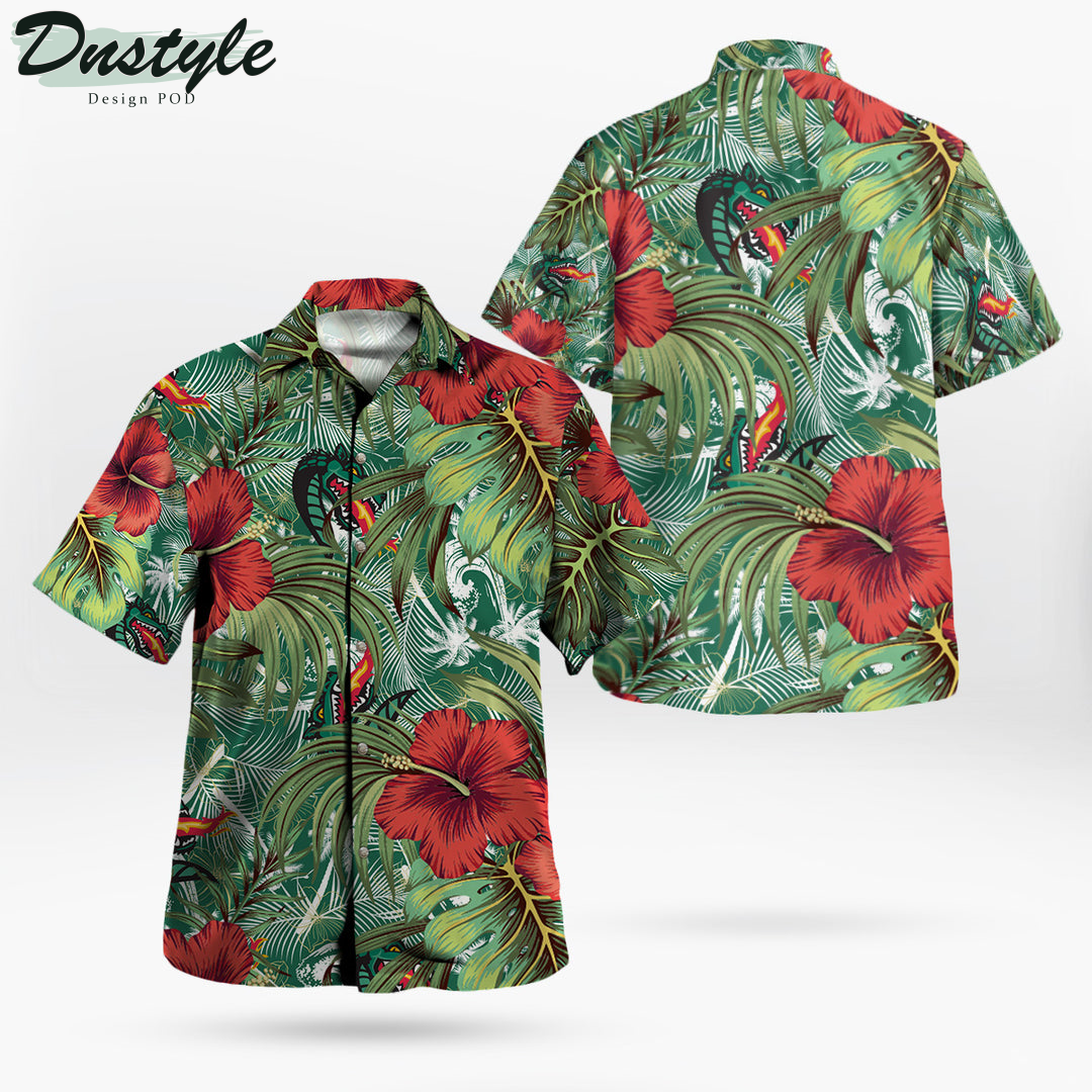 Uab Blazers Hibiscus Tropical Hawaii Shirt
