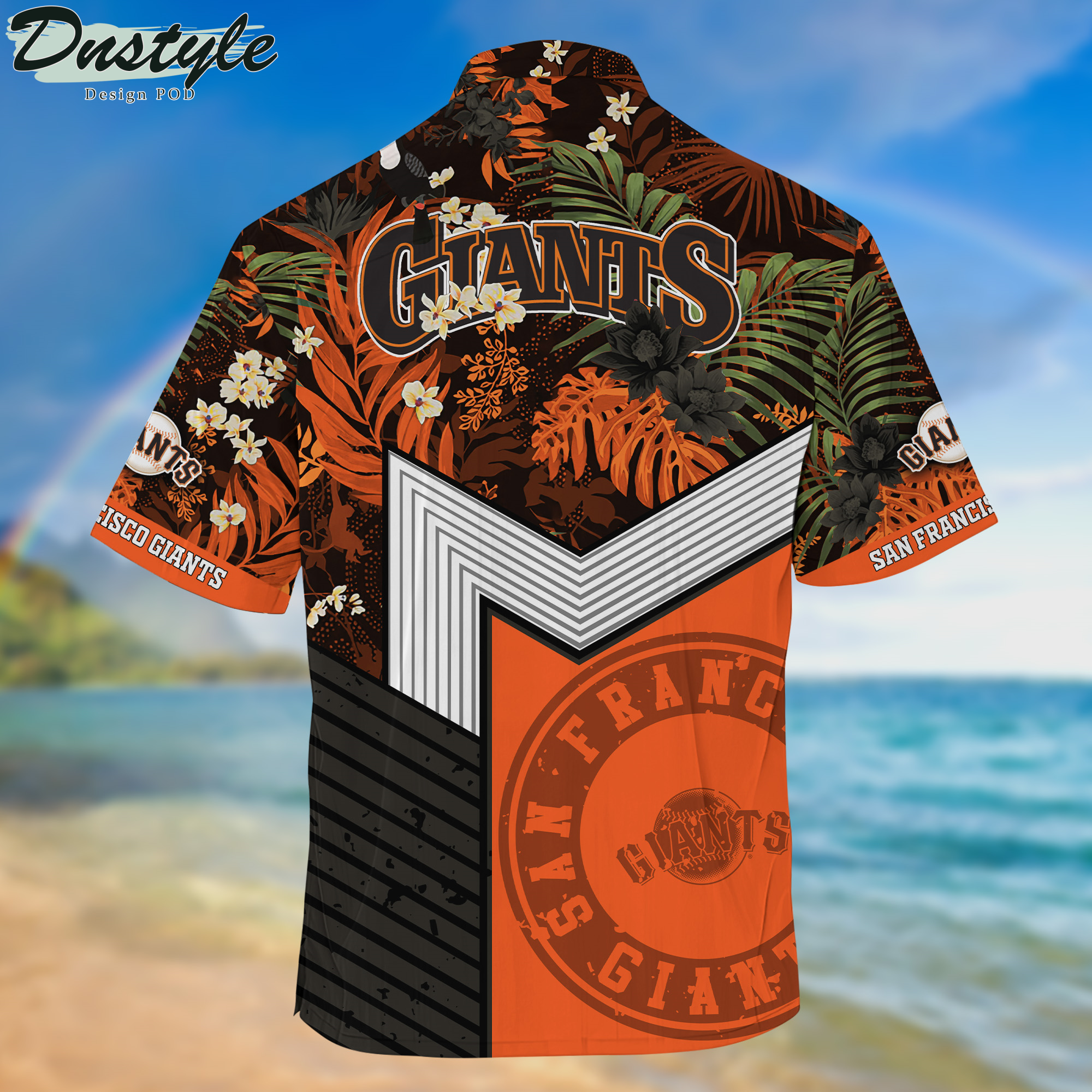 San Francisco Giants Tropical New Collection Hawaii Shirt And Shorts