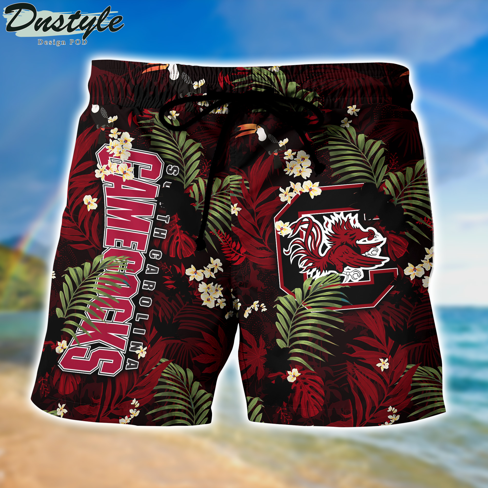 South Carolina Gamecocks Hawaii Shirt And Shorts New Collection