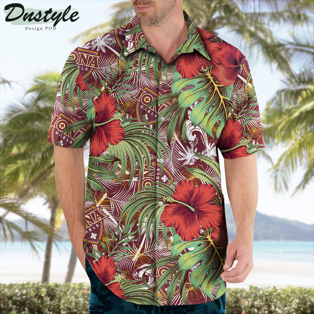 Iona Gaels Hibiscus Tropical Hawaii Shirt