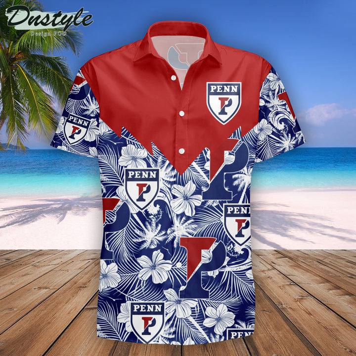 Penn Quakers NCAA Hawaiian Shirt