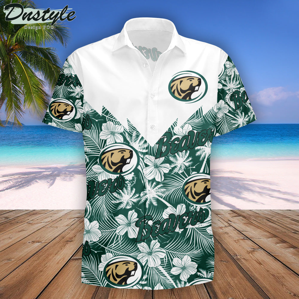 Bemidji State Beavers Tropical Seamless NCAA Hawaii Shirt