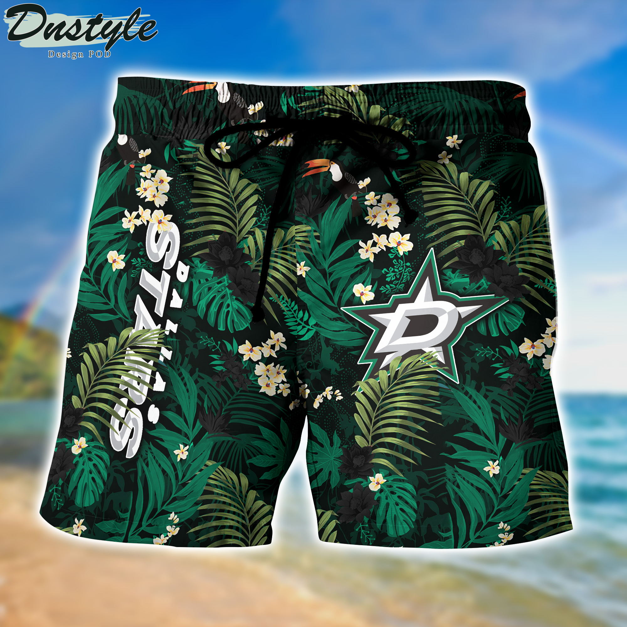 Dallas Stars Hawaii Shirt And Shorts New Collection