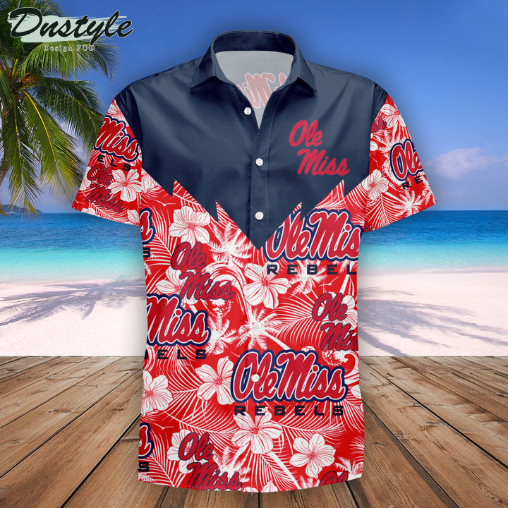 Ole Miss Rebels Tropical NCAA Hawaii Shirt