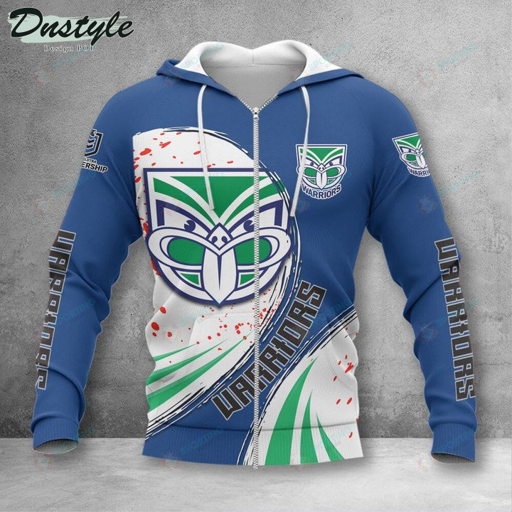 New Zealand Warriors 2022 NRL 3D Hoodie