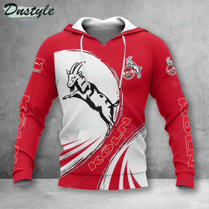 FC Koln 3d Print Hoodie Tshirt