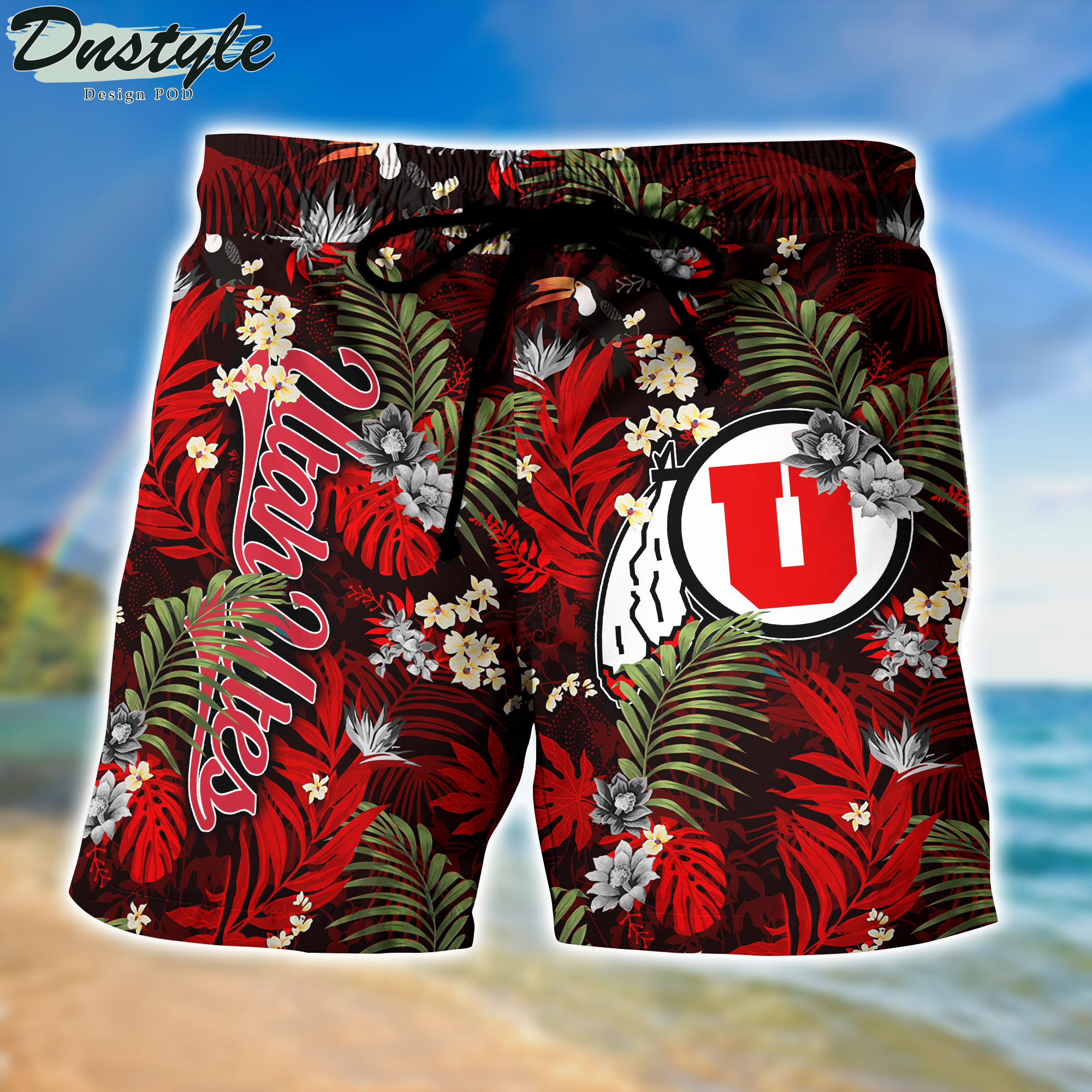 Utah Utes Hawaii Shirt And Shorts New Collection