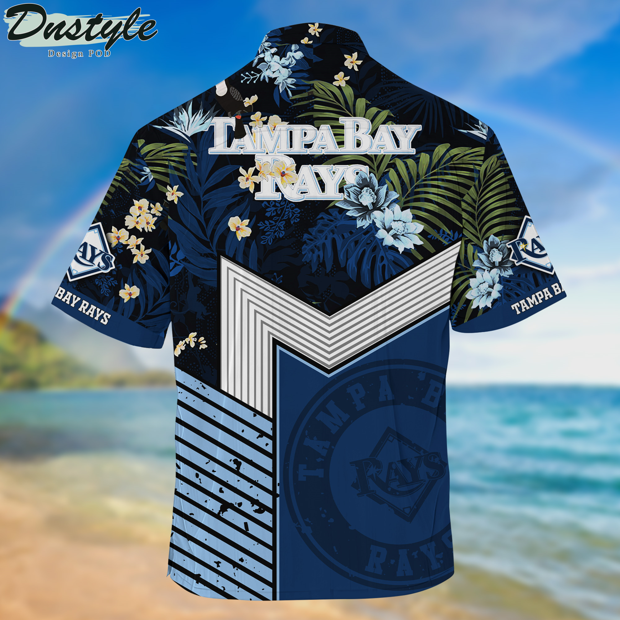 Tampa Bay Rays Tropical New Collection Hawaii Shirt And Shorts