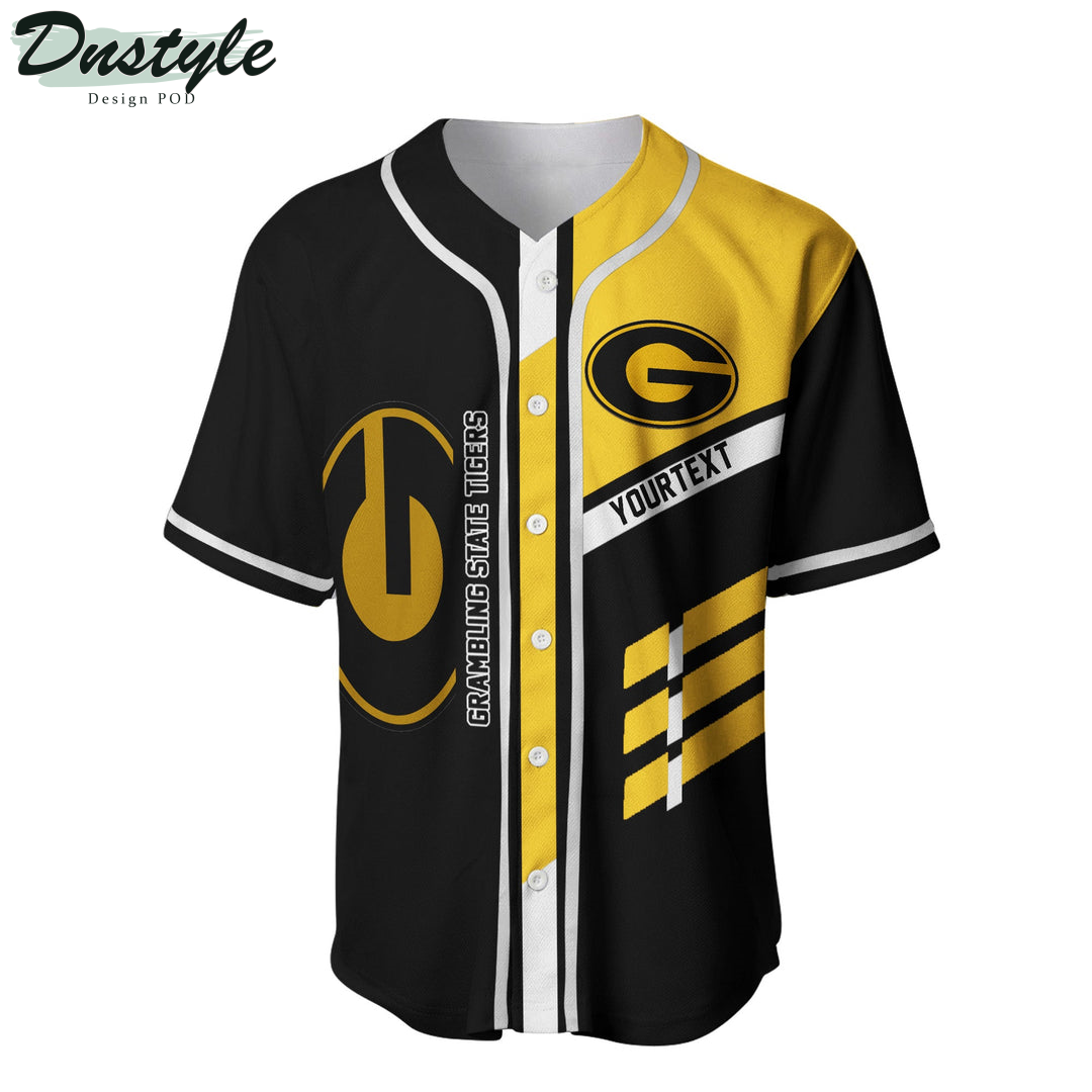 Grambling State Tigers Custom Name Baseball Jersey