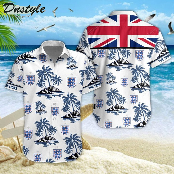 England national football team hawaiian shirt