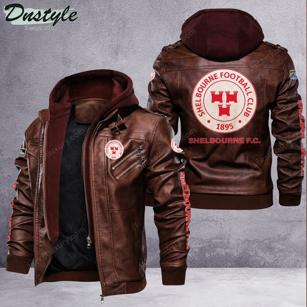 Shelbourne F.C Leather Jacket