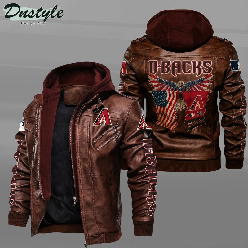 Arizona Diamondbacks American Eagle Leather Jacket