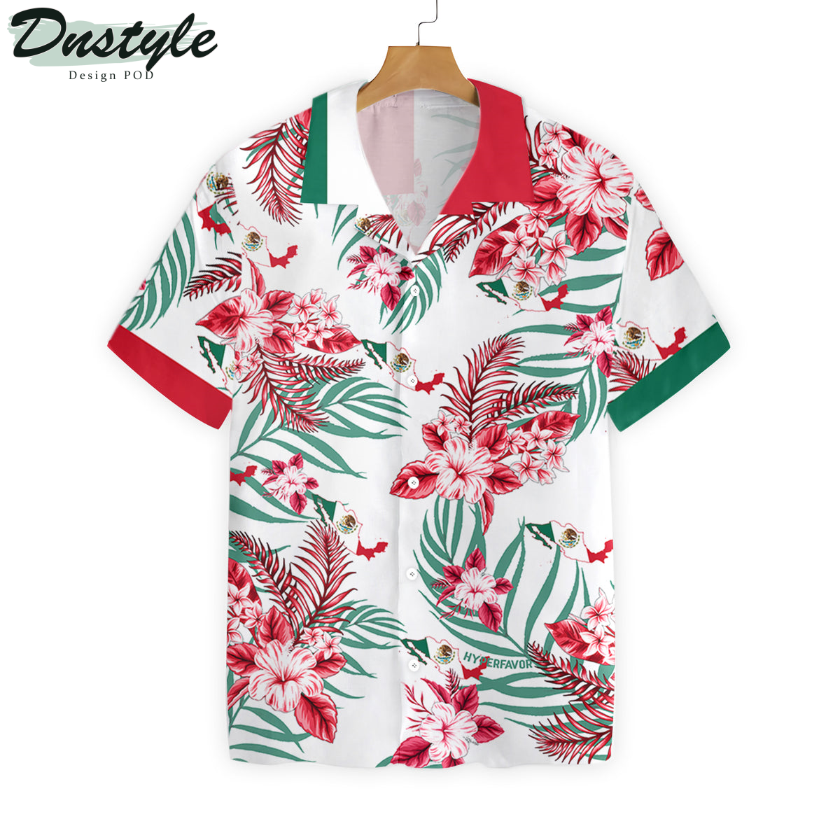 Mexico Proud Tropical Hawaiian Shirt
