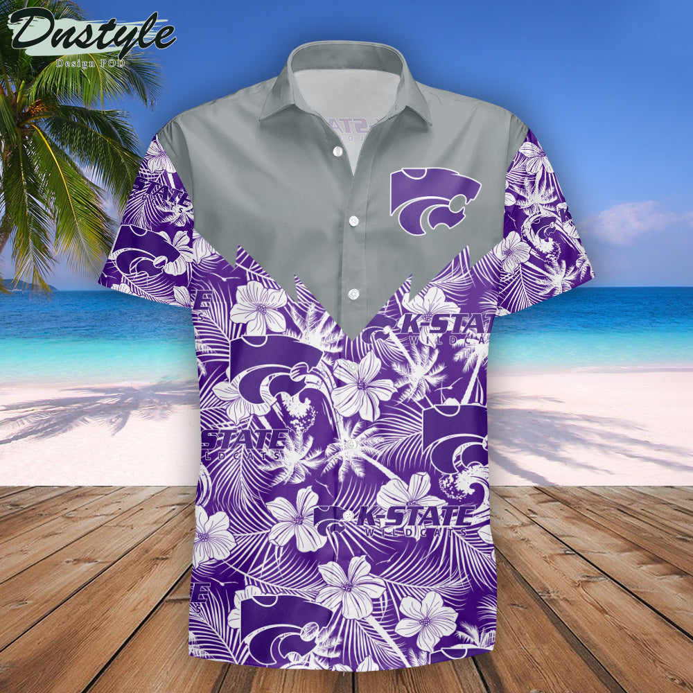 Kansas State Wildcats Tropical Seamless NCAA Hawaii Shirt
