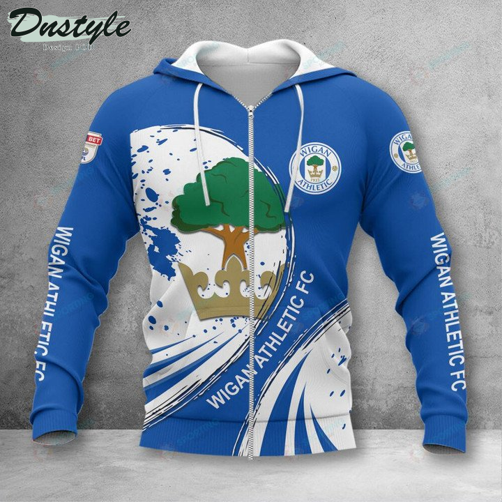 Wigan Athletic 3d Print Hoodie Tshirt