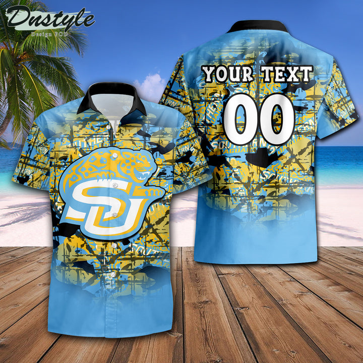 Personalized Southern Jaguars Camouflage Vintage NCAA Hawaii Shirt