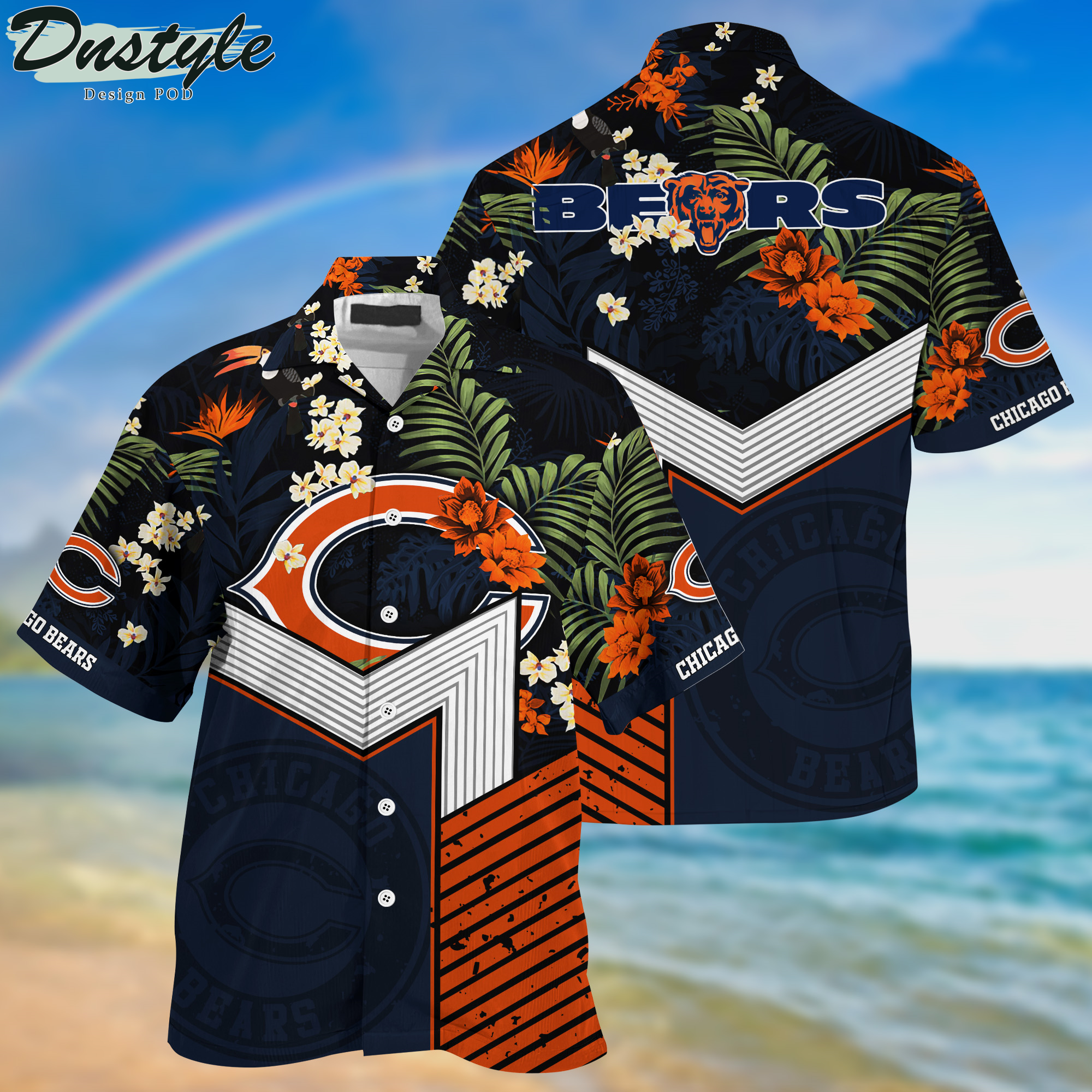 Chicago Bears Hawaii Shirt And Shorts New Collection