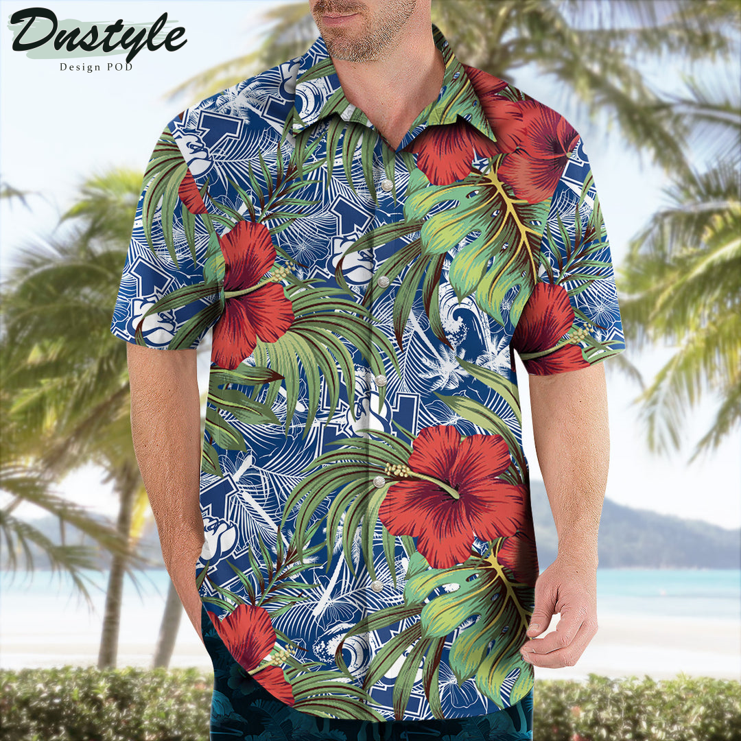 Yale Bulldogs Hibiscus Tropical Hawaii Shirt