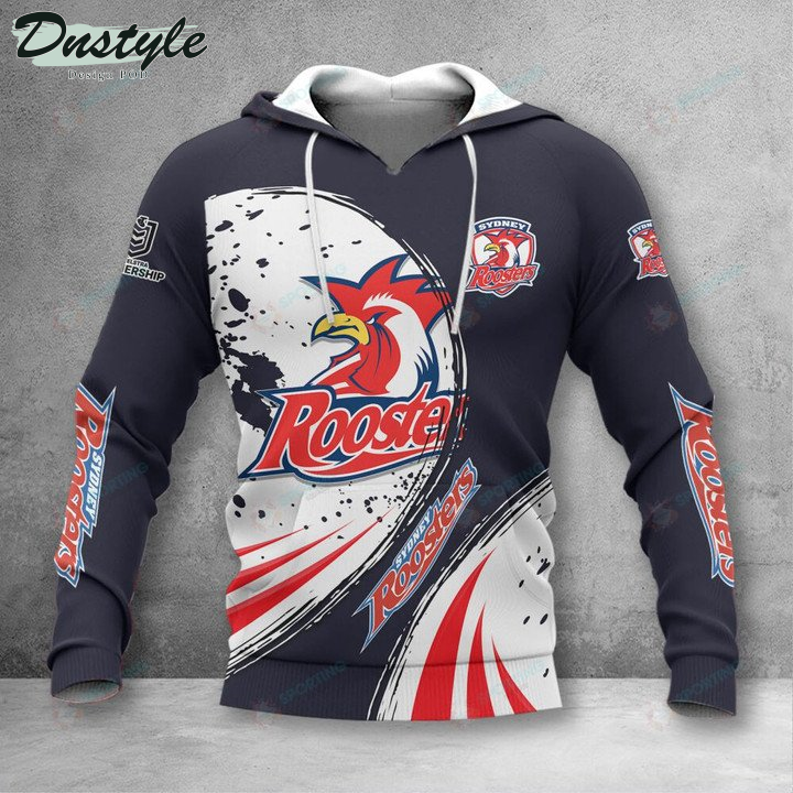 Sydney Roosters 2022 NRL 3D Hoodie