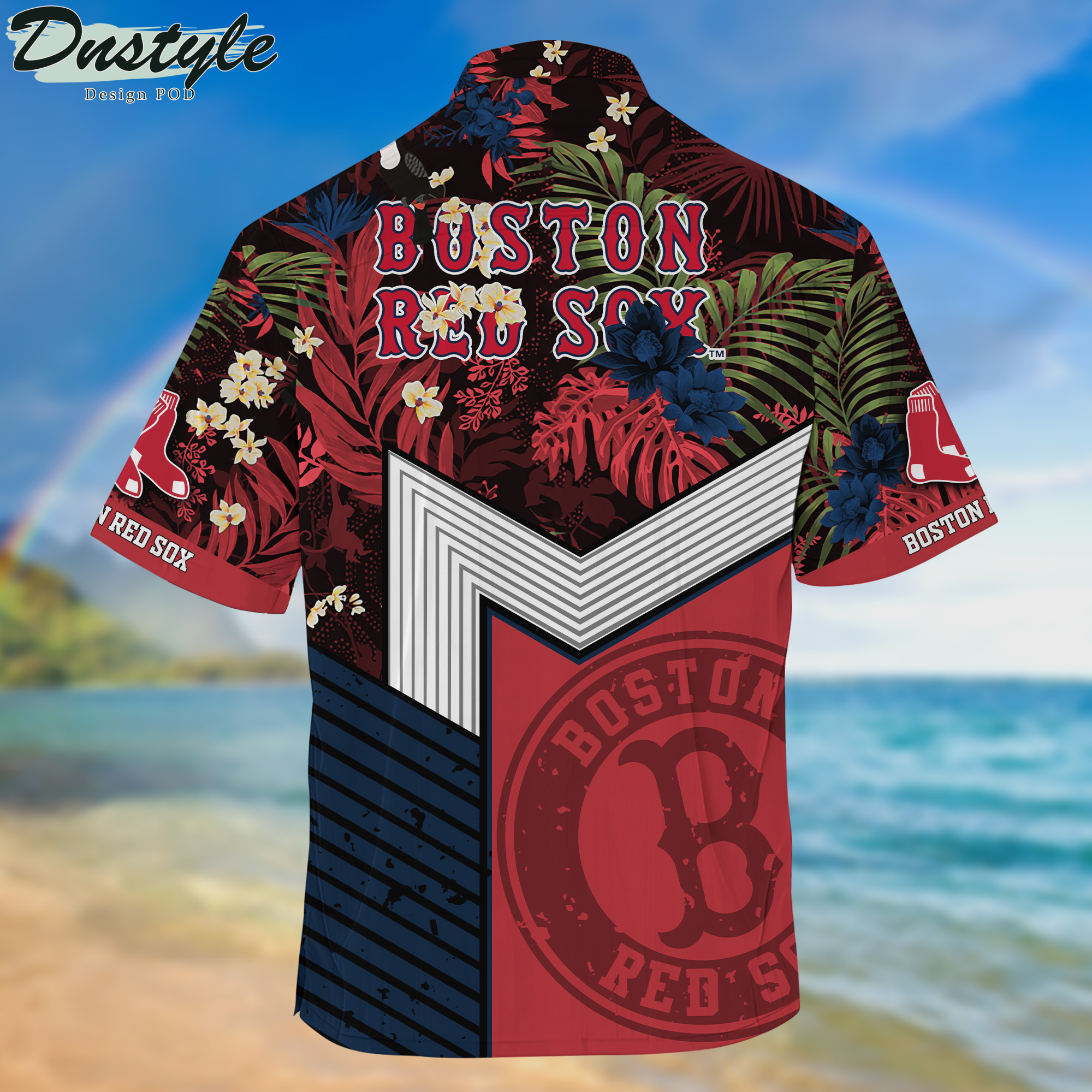 Boston Red Sox Tropical New Collection Hawaii Shirt And Shorts
