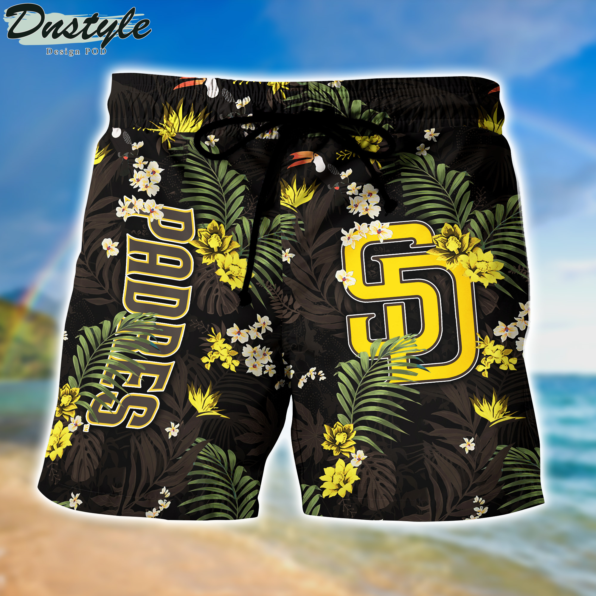 San Diego Padres Tropical New Collection Hawaii Shirt And Shorts