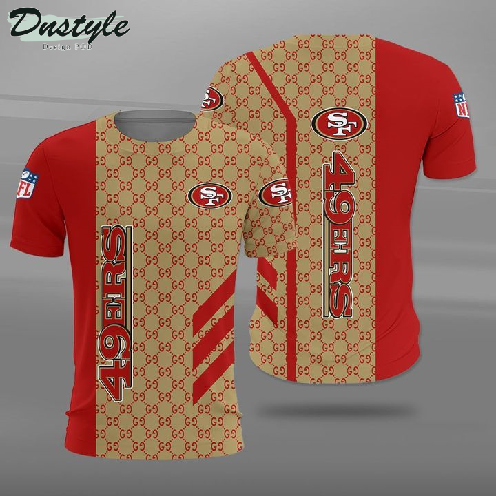 San Francisco 49ers Gucci 3d Printed Hoodie Tshirt