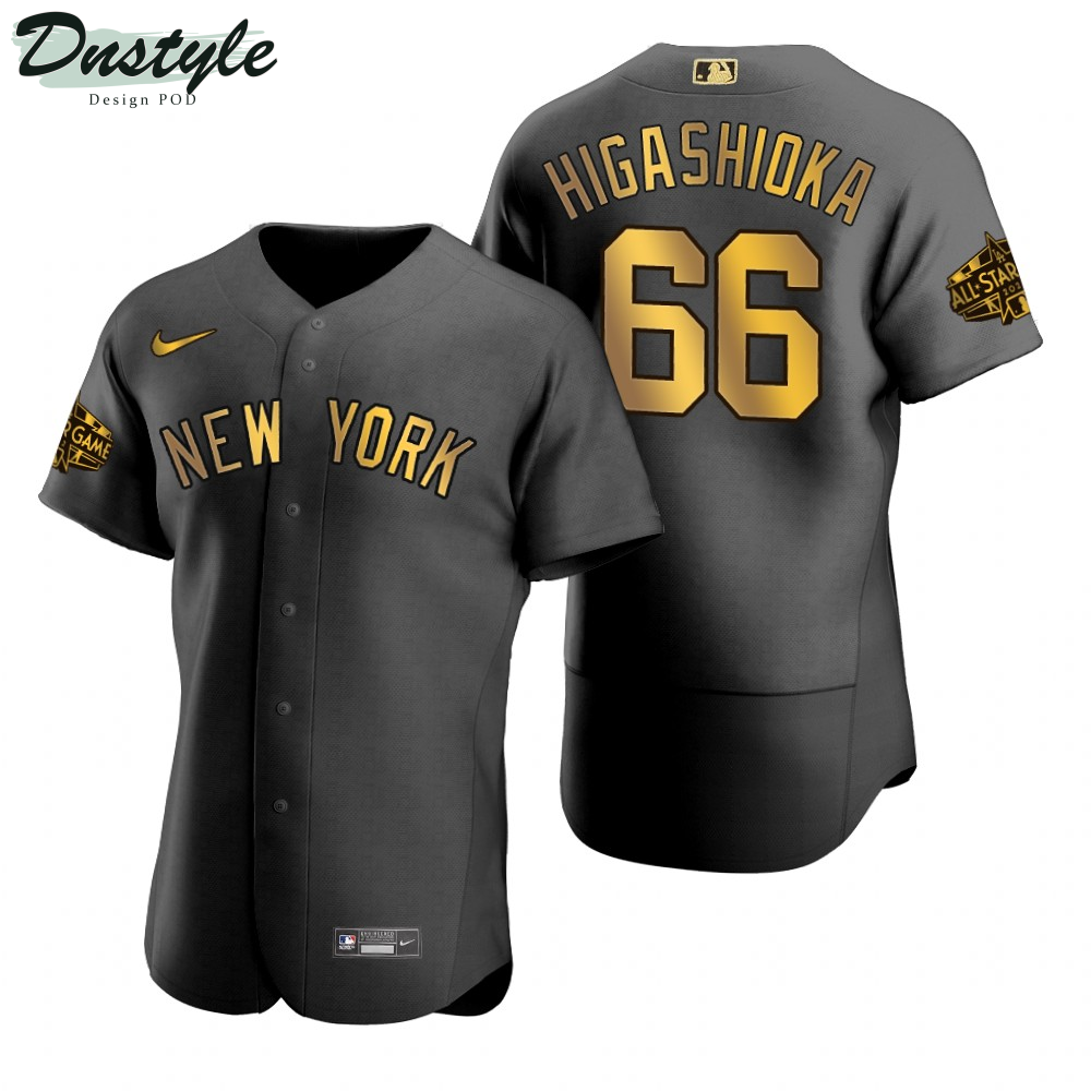 Kyle Higashioka New York Yankees Black 2022 MLB All-Star Game Jersey