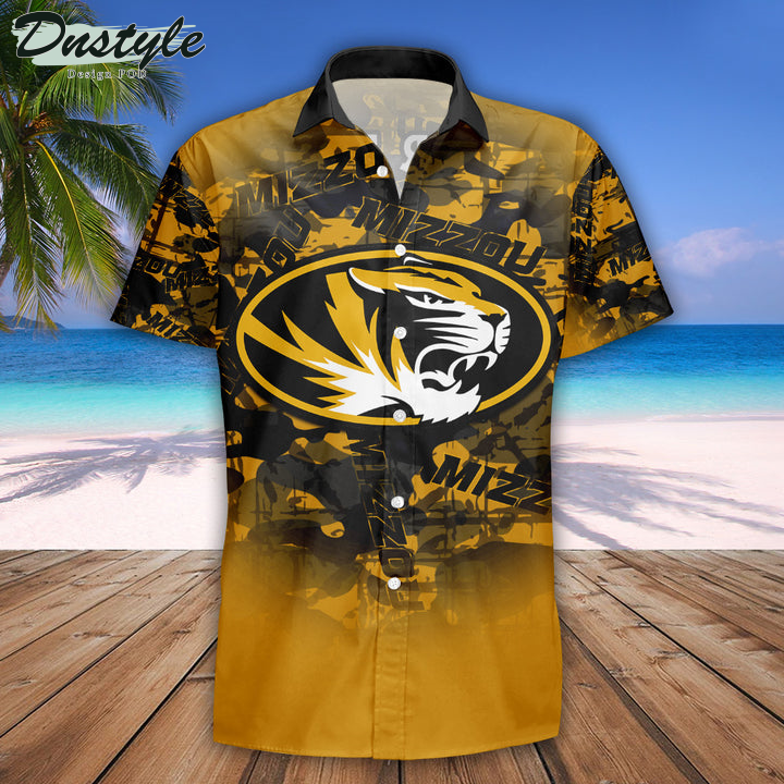 Personalized Missouri Tigers Camouflage Vintage NCAA Hawaii Shirt