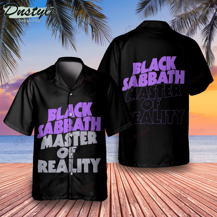 Black Sabbath Band Master Of Reality Hawaiian Shirt