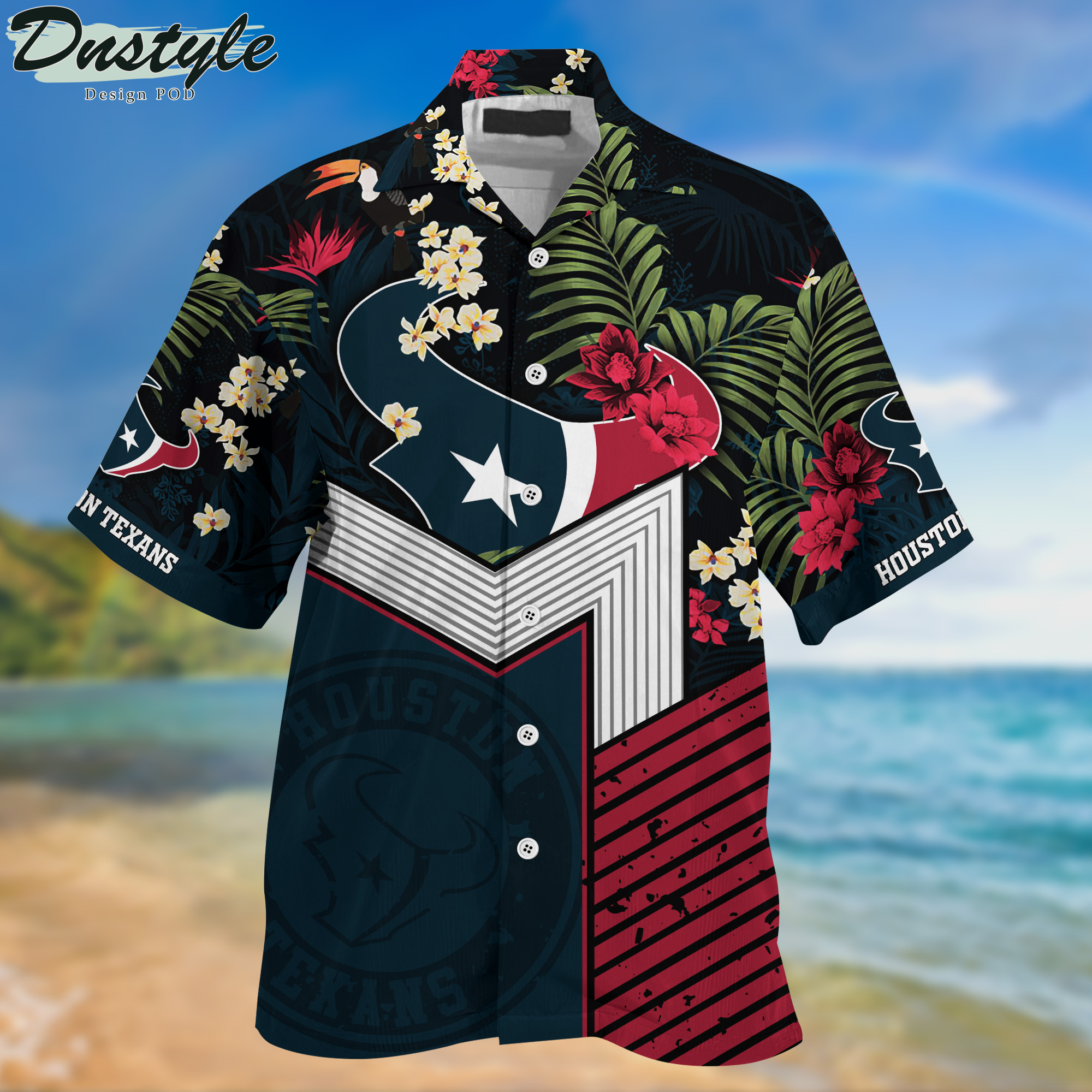 Houston Texans Hawaii Shirt And Shorts New Collection